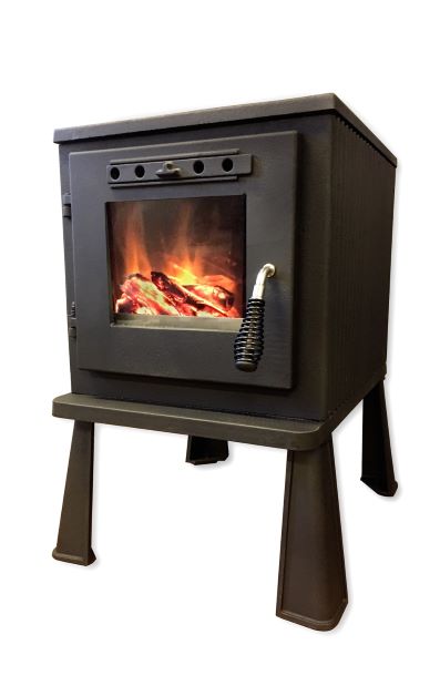 Gusskaminofen Westbo WeRa M2 mit Glastür