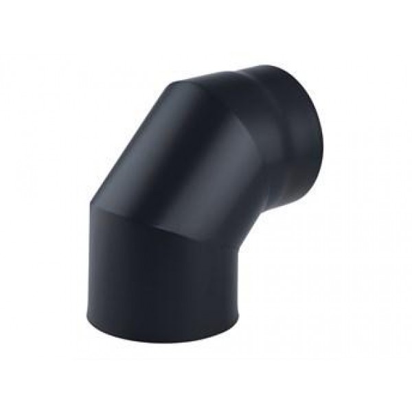 Rauchrohrbogen 2x45° isoliert