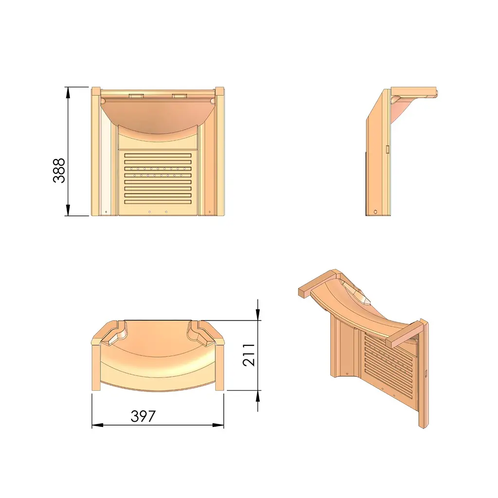 TT44G Serie Vermiculitesatz komplett