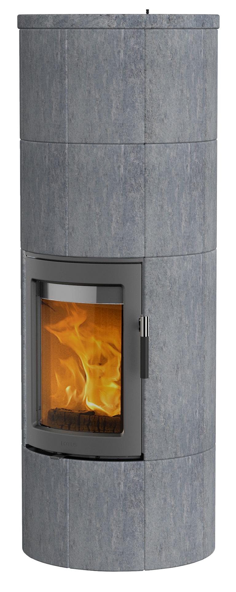 Kaminofen Lotus Maestro 2 Speckstein 6KW inkl. Powerstone