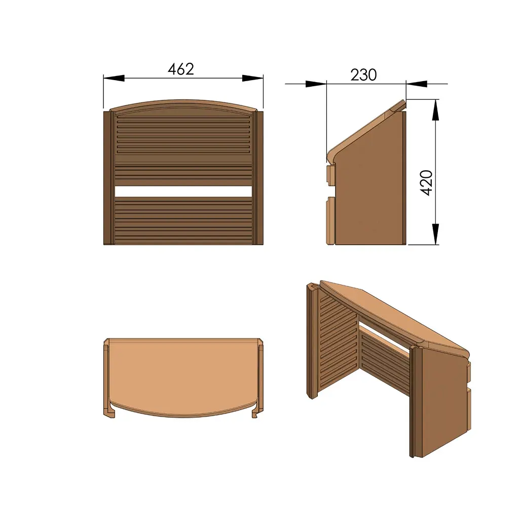 TT80 Serie Vermiculitesatz komplett, (excl. unter Ascheschublade u. Top)