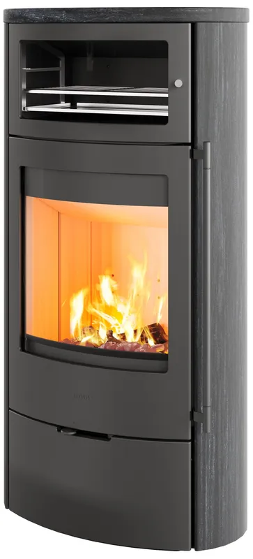 Kaminofen Lotus Jubilee 35 Indian Night mit Warmhaltefach 7KW