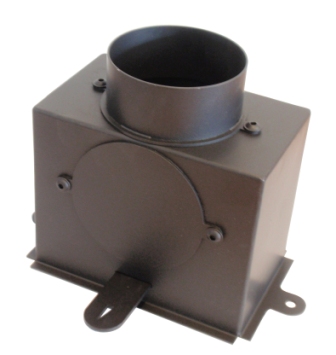 Box ext. Verbrennungsluftanschluss hinten/unten