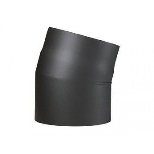 Rauchrohrbogen 15° isoliert