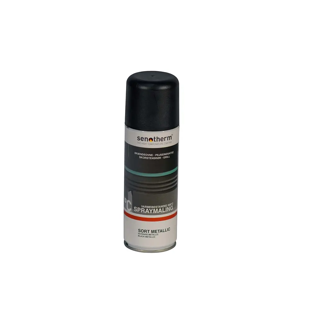 Senotherm Farbspray metallic schwarz 400ml