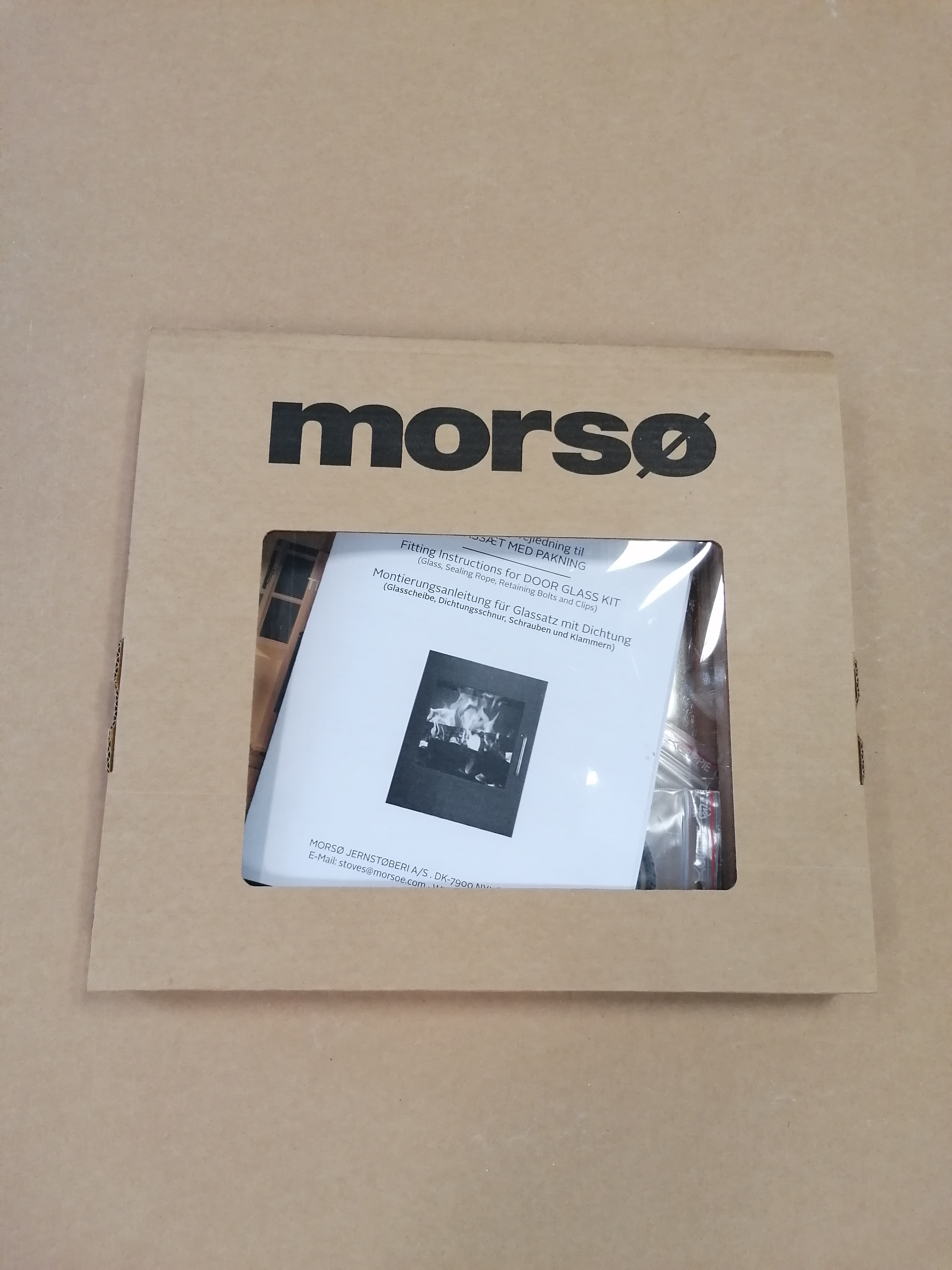 Glasscheibe (pro Stück) Modelle Morsø 2110/2140 mit und ohne Tertiärluft