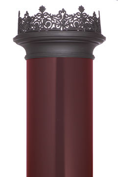 Westbo classic bordeauxrot emailliert