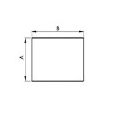 Stahlbodenplatte Rechteck