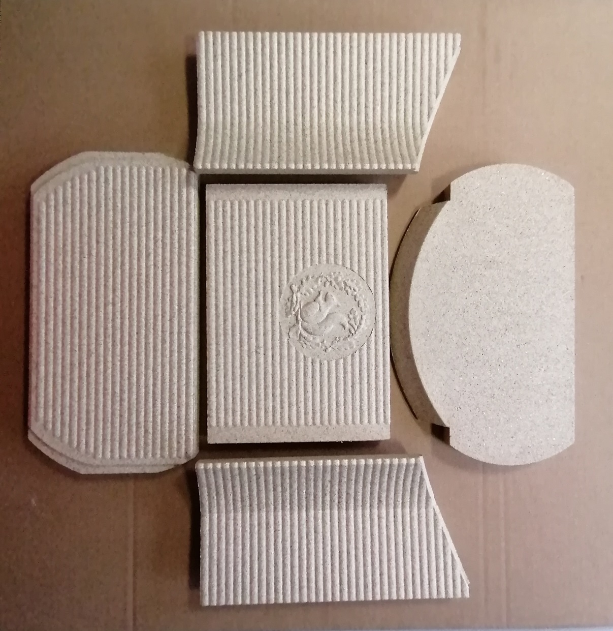 Modelle Morsø 61/6800 Vermiculitesatz Feuerraum komplett